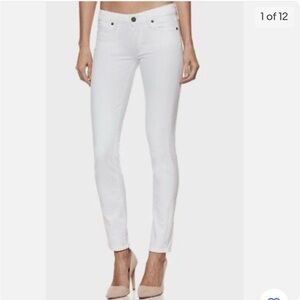 PAIGE Women's Skinny Jeans in White